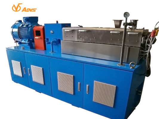 Prezzo buono 50kg/estrusore a vite del gemello laboratorio di H, macchina blu dell'espulsore di Co del granello in linea