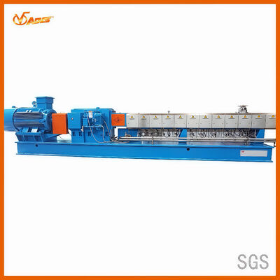 Prezzo buono PET+30% Carbon Black 77mm Screw Extruder Machine con 600 kg/h di produzione per lavorazioni ad alta efficienza in linea