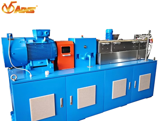 Prezzo buono Estrusore bivite da laboratorio Diametro vite 27 mm Da 750 a 1500 giri/min Da 18,5 a 37 kW Motore ad alto rendimento in linea