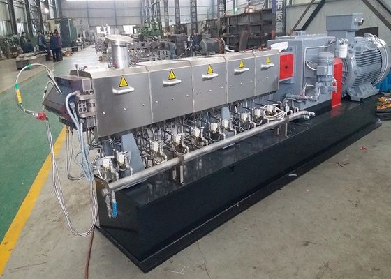 Good price Top-Rated Plastic Twin Screw Extruder L/d 36-48 for Output 40-2000kg/h and Bilateral Symmetry Gear Drive System in linea