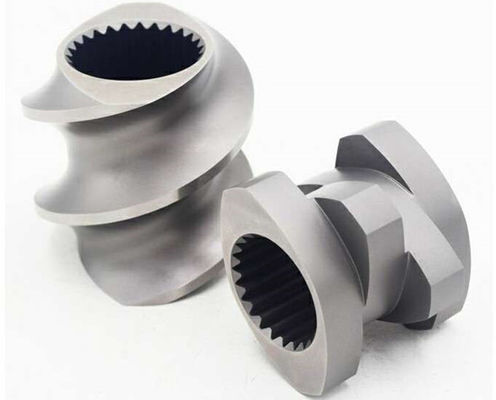 Prezzo buono W6Cr5Mo4V2 Blocco di magliatura Spline involuta Elementi di estrusore a doppia vite Segmenti di vite in linea