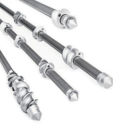 Good price 10 - asse dell'espulsore del diametro di 120mm, elementi gemellati dell'estrusore a vite lunghezza di 9000mm - di 500 in linea