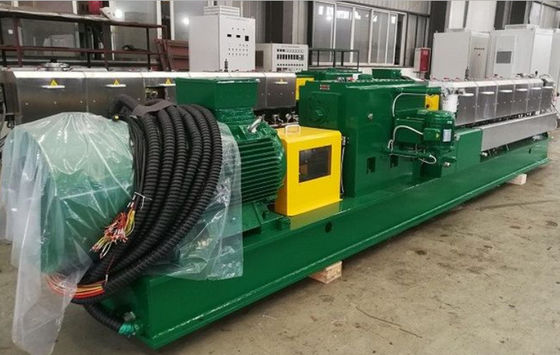 Good price Macchina di plastica su misura del granulatore, macchina piena dell'estrusore a vite del doppio di Intermeshing in linea